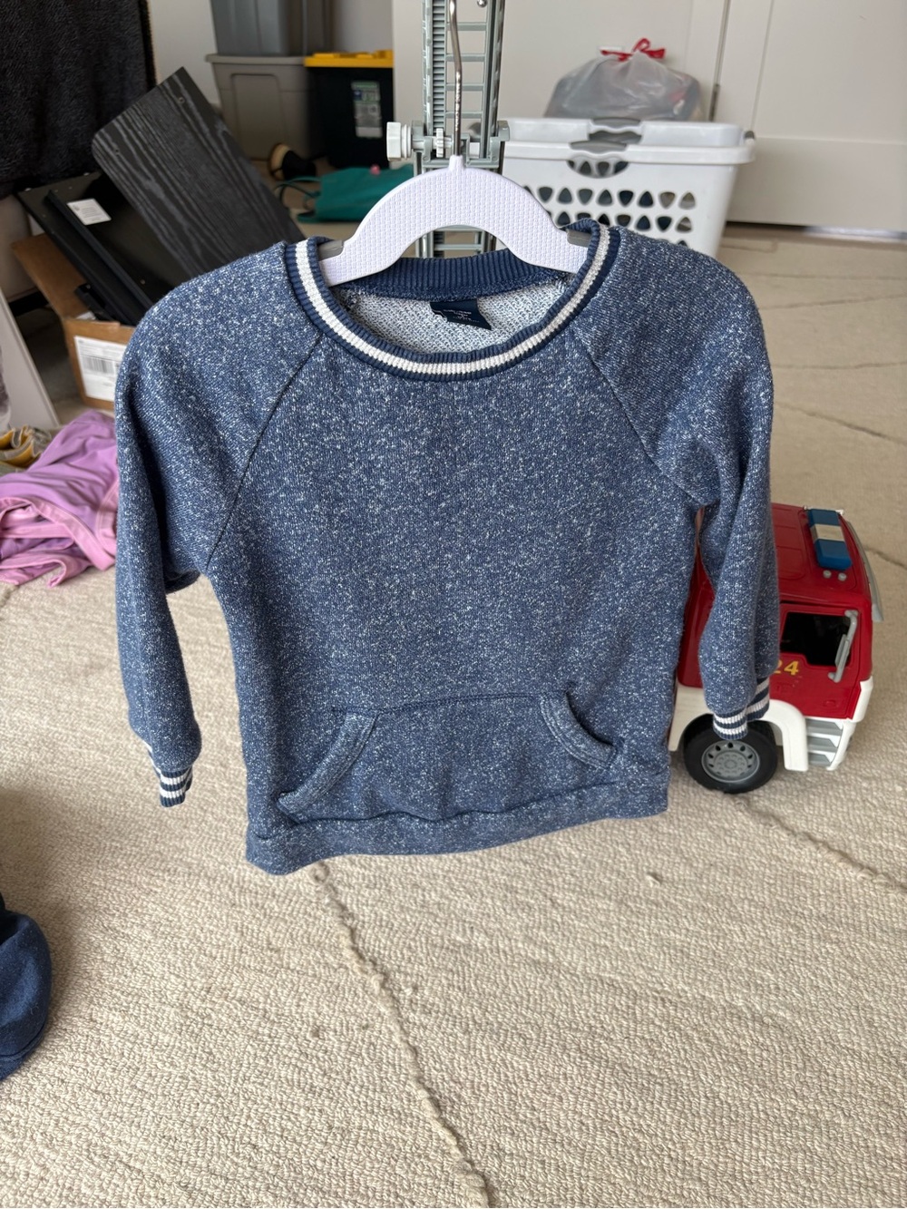 GAP | Blue & Sparkly Crewneck Sweatshirt - GUC